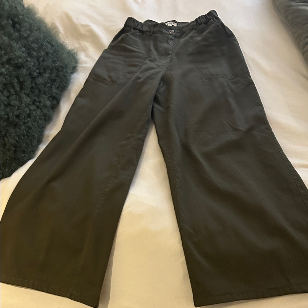 Max Studio Olive Green Trousers